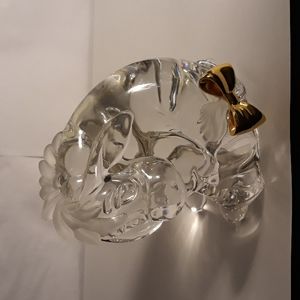 Lenox disney eeyore 24k gold bow